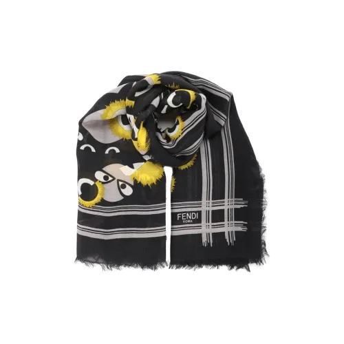 FENDI Шерсть Silk Scarves Женские