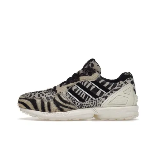 Adidas Originals ZX 6000 Амортизация Износостойкий Низкий Топ Повседневная Обувь Женская Черный Белый