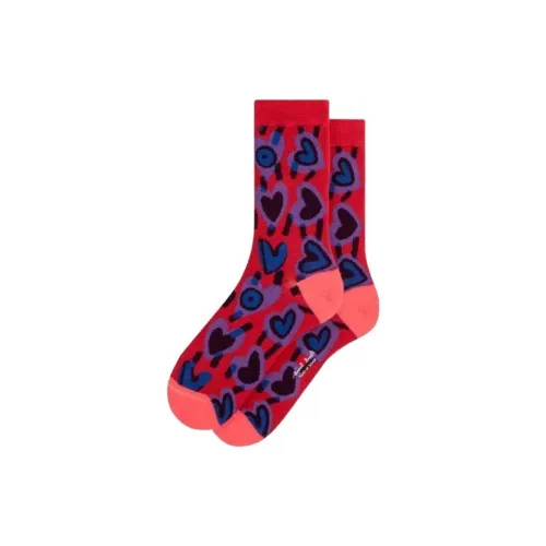 Paul Smith Red Женские MID Носки до икры