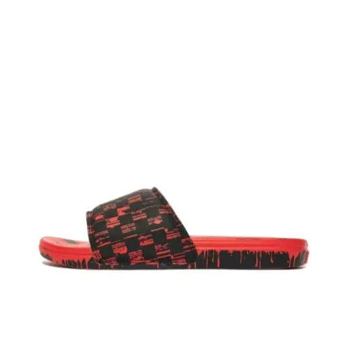 VANS La Costa Слипоны Черно-красный Унисекс