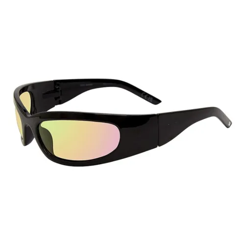 STEVE MADDEN Пластик Нерегулярная форма Солнцезащитные очки Женские Черный