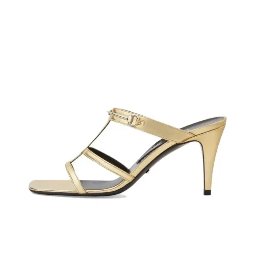 GUCCI Слипоны Женские Золото