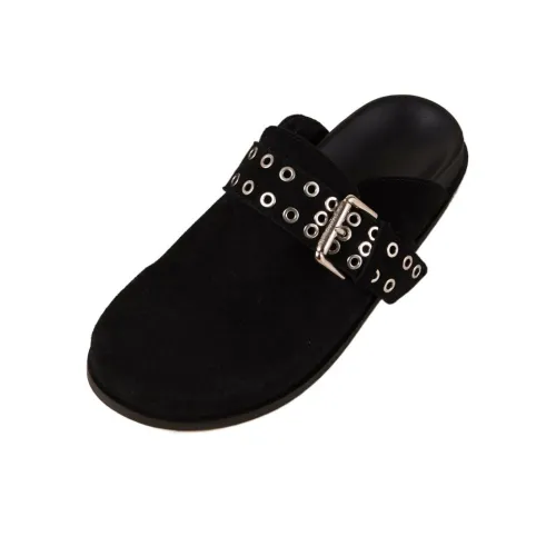 ALOHAS Домашние тапочки 1,5 см Женские Черные