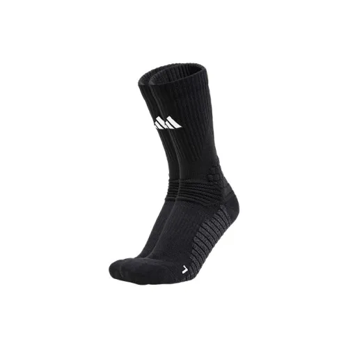 Adidas 1 шт Черные Унисекс Баскетбольные носки