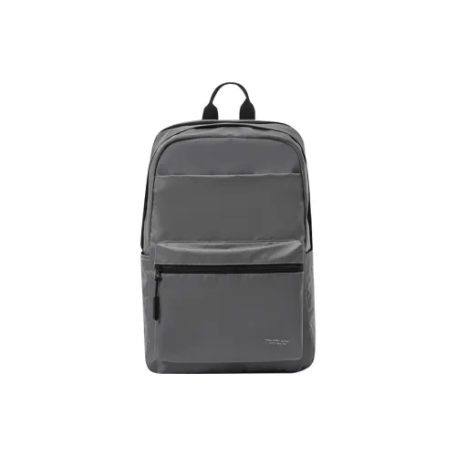 SEM R Ткань Рюкзак Большой Мужской Средний Серый 20408 Черный 90001