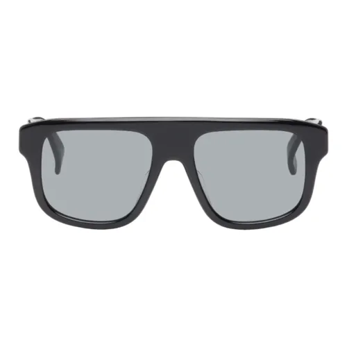 KENZO Ацетат Нерегулярная форма Солнцезащитные очки Мужской Черный