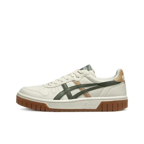 ASICS Court MZ Low Топ Скейтборд Кроссовки Унисекс Бежевый Зеленый