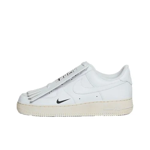 Nike Air Force 1 Slip Resistant Abrasion Resistant Low Топ Скейтборд Кроссовки Унисекс Белый