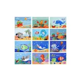 Океанический Мир 12 предметов (Спина: Английский язык Переработка)