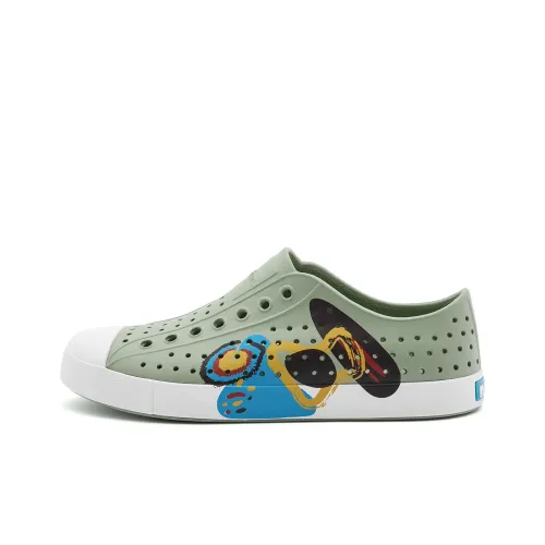 Native Shoes Jefferson Сабо Mignonette | TIME And Космос Мечта | Белый Унисекс