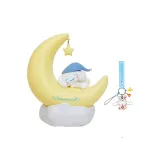 Корица Собака Луна Цветочная почка Ночник + Большая ушами Собака Подвеска