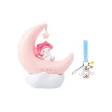 Мелодия Луна Цветочная почка Ночник + Подвеска с собакой с большими ушами