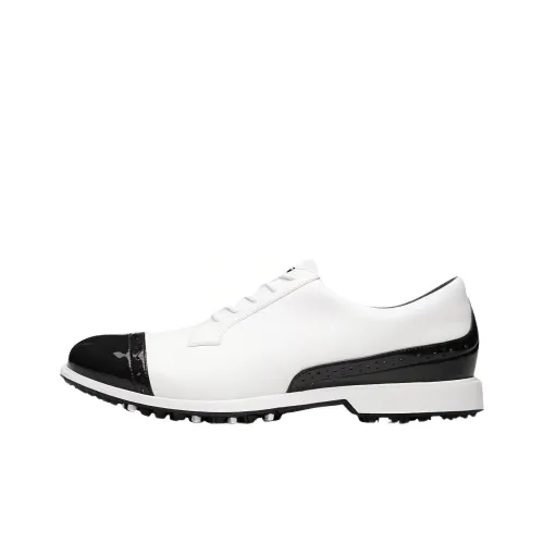 PGM Golf Shoes Низкий Топ Белый Черный Мужской