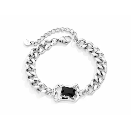 ENFANTIN Титановый Стальной Циркон Браслеты Унисекс