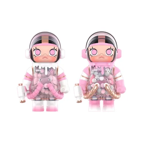 POP MART Mega SPACE MOLLY Heartfelt 400% Модные Фигурки