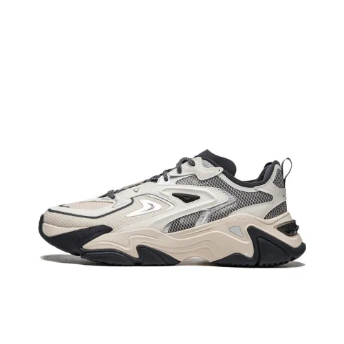 LINING CF Tracing Коллекция Qianhangce SS Амортизация Износостойкий Низкий Топ Casual Мужской Серый Бежевый Белый