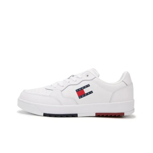 Tommy Hilfiger Скейтборд Кроссовки Низкие Белые YBS Мужские