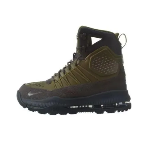 Nike Zoom Superdome Амортизация Износостойкий Высокий Топ Уличная Обувь Мужская Черный Зеленый