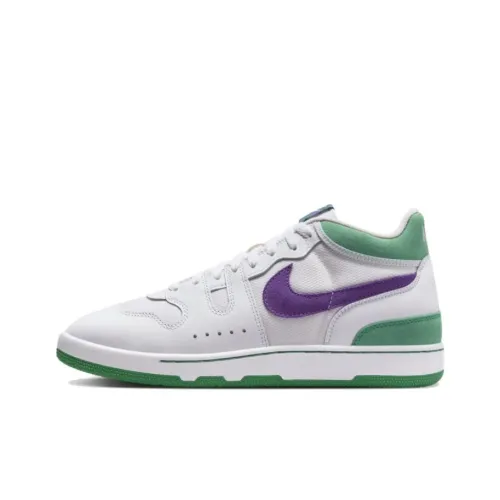 Nike Mac Attack 'Wimbledon' Устойчивые к истиранию Дышащий MID Скейтбординг Кроссовки Мужские Белый Зеленый
