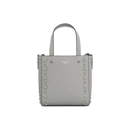 Jimmy Choo Телячья кожа Тоут Сумка Сумка для покупок Сумка через плечо Сумка мини унисекс Серый