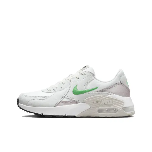 Nike Air Max Excee Exy Low Топ Повседневная обувь Женская Белый Зеленый