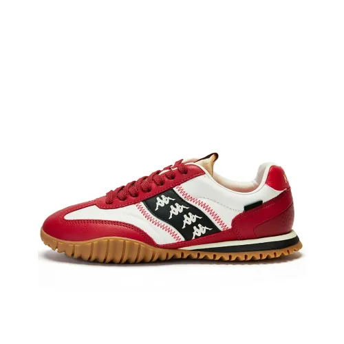 KAPPA Амортизация Износостойкие Низкие Кроссовки для Бега Унисекс Красные