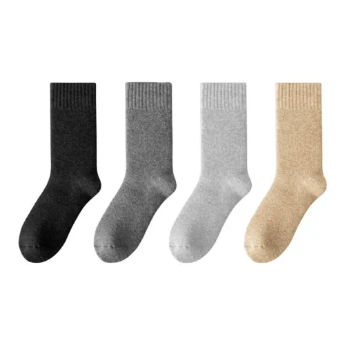 LEEME.ME Носки Crew Мужские 4 упаковки смешанные цвета