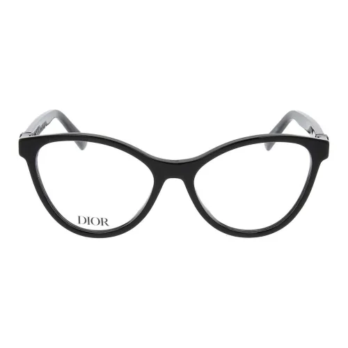 DIOR Ацетатные оправы для очков "Кошачий глаз" Женские Черные