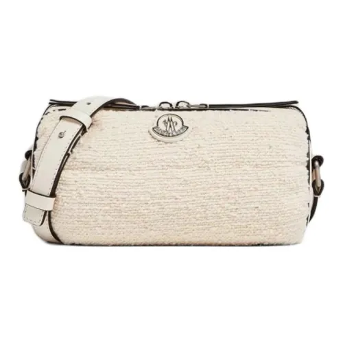 Moncler Хлопок Сумка через плечо Женская Белая