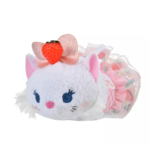 Disney Мари Кошка Strawberry Collection TSUM Куклы Плюшевая кукла 6,5 см Высота 8 см Длина