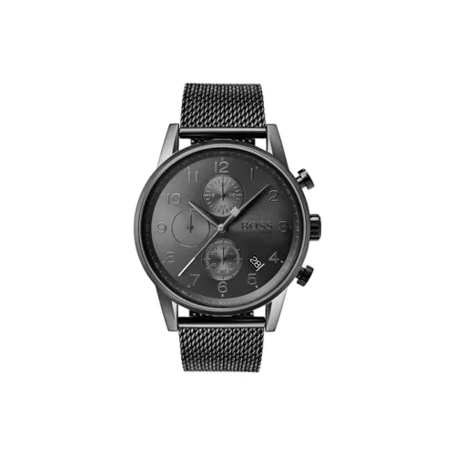 Hugo Boss Кварцевый механизм Мужские часы 44mm*12mm Черный