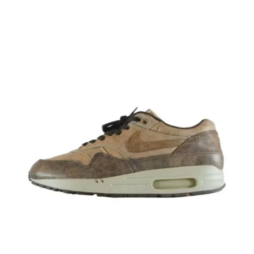 Nike Air Max 1 Low Топ Беговые кроссовки Унисекс Желтый