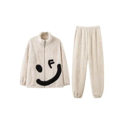 MIOJUER Пижамный комплект женский цвет экрю