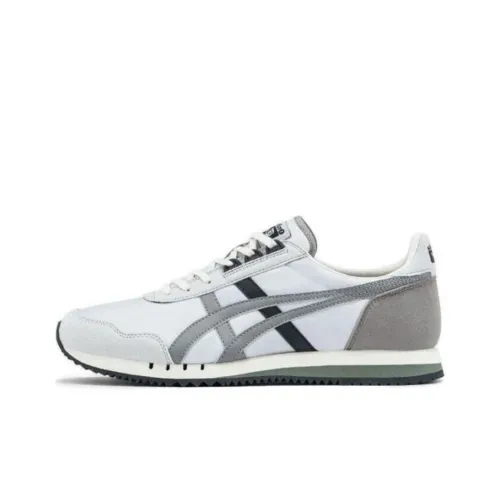 Onitsuka Tiger Dualio Slip-resistant Low Top Casual Unisex Gray Onitsuka Tiger Dualio противоскользящий низкий топ повседневный унисекс серый