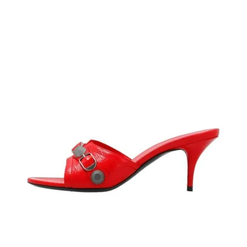 Balenciaga Cagole Слипоны Женские Red