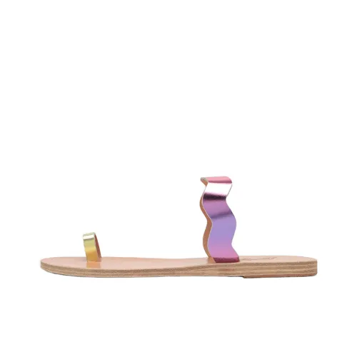 ANCIENT GREEK SANDALS Резиновая подошва Слипоны Женские Фиолетовый