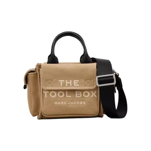 MARC JACOBS Хлопок And Холст Одно Плечо Через Плечо Холст Сумка Сумка Мини Унисекс Верблюжий Коричневый