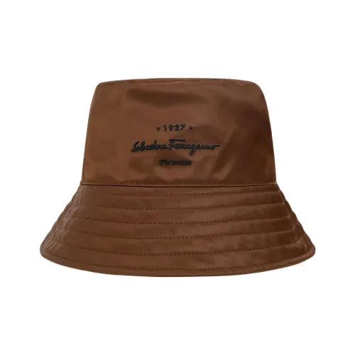 FERRAGAMO Полиамид Шляпы ведра Женские Коричневый
