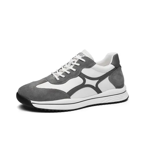 KAISER Дышащий Амортизация Увеличение Высоты Низкий Топ Кэжуал Мужской