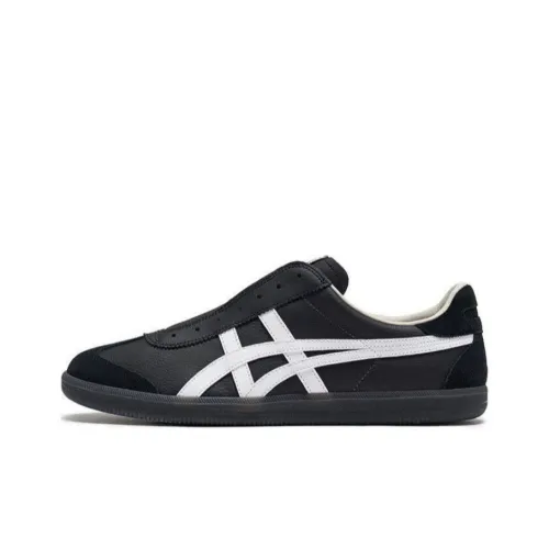 Onitsuka Tiger Tokuten Скейтборд Кроссовки Низкие Черные Белые Унисекс