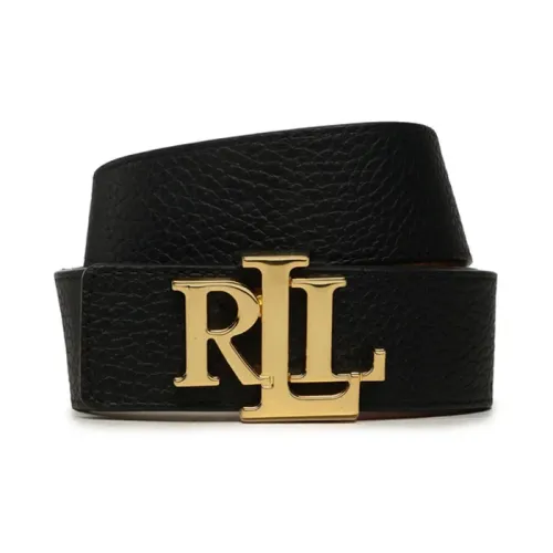 Polo Ralph Lauren Кожаные ремни Женские Черный Ширина 4CM