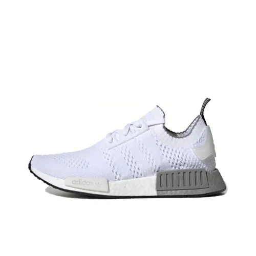 Adidas Originals NMD_R1 Нескользящий Легкий Низкий Топ Повседневный Унисекс Белый