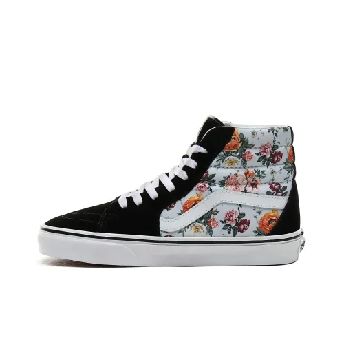 VANS SK8 Легкие и Дышащие Высокие Кроссовки для Скейтбординга Женские Черные