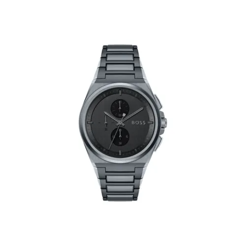 Hugo Boss Кварцевый механизм Мужские часы 44mm*11mm Черный