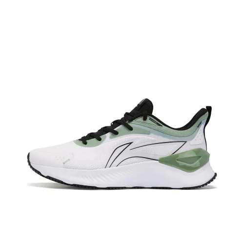 YueYing 3,0 Подкладка Амортизация Устойчивость к истиранию Дышащий Низкий Топ Беговые кроссовки Мужские Белый Зеленый