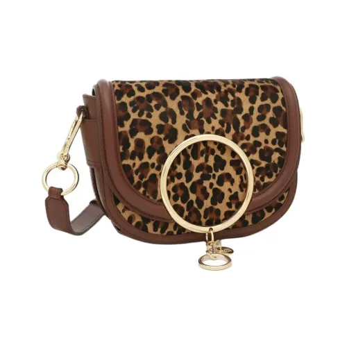 See By Chloe Сумка через плечо из кожи женская медный коричневый