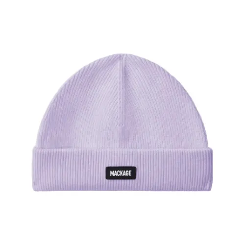 MACKAGE Мериносовая шерсть полиамид акрил шапки-бини унисекс фиолетовый