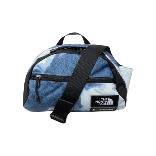 Supreme The North Face Коллаборация Полиэстер Бананка Женские Синий