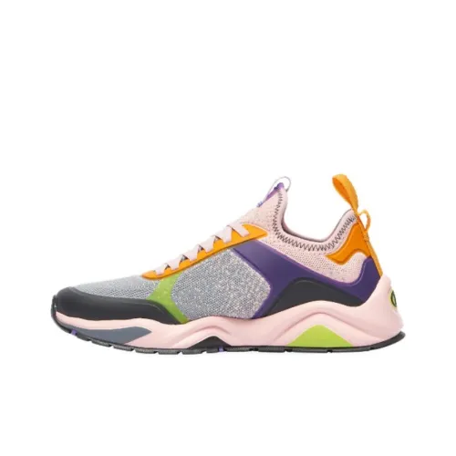 Champion Casual Low Top Purple Yellow Men's