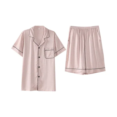 Qin Jing Пижамный комплект Мужской Шампань